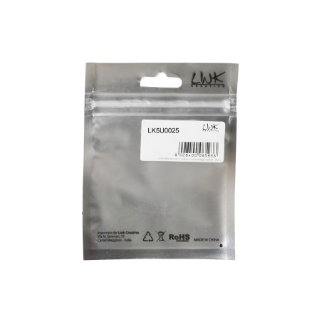CAVO RETE UTP CAT. 5E NON SCHERMATO MT. 0,25 COLORE GRIGIO