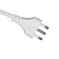 MULTIPRESA 6 PRESE UNIVERSALI ITA/SCHUKO 10/16 A - SPINA 16 A CON INTERRUTTORE BIANCA