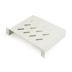 RIPIANO 1U PER ARMADI RACK 10" 150 MM COLORE GRIGIO