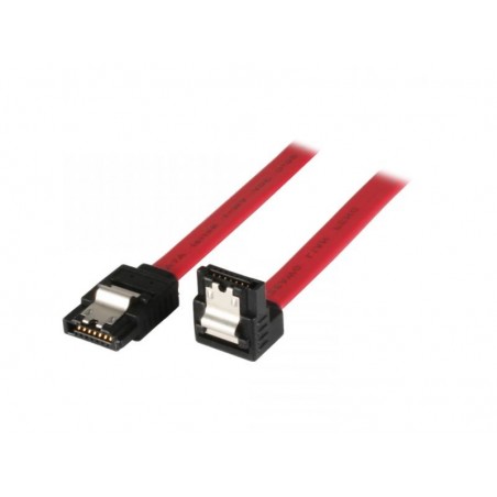 CAVO FLAT SATA 1MT ANGLED 90°, 6GBITS/S ADJ