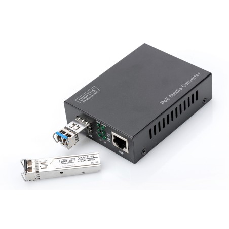 MEDIA CONVERTER GIGABIT POE RJ45 SFP PSE