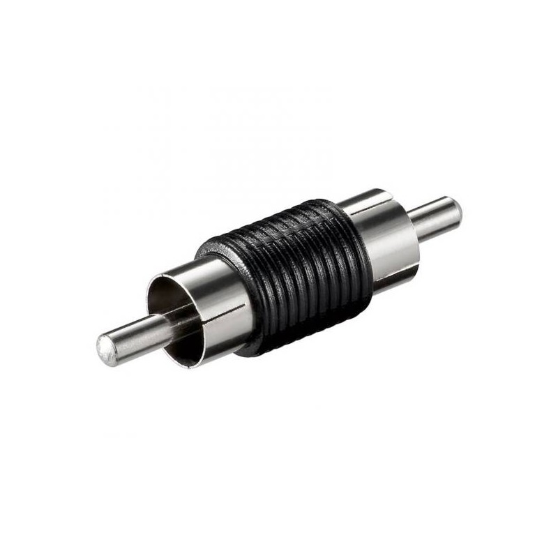 ADATTATORE AUDIO CON CONNETTORI RCA MASCHIO/MASCHIO
