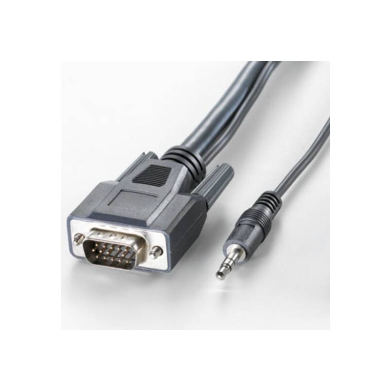 CAVO COMBO VGA 15 POLI + AUDIO, MASCHIO/MASCHIO, MT. 3