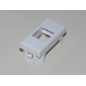 ADATTATORE PORTAFRUTTO BITICINO AXOLUTE BIANCO
