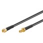 CAVO PROLUNGA PER ANTENNA WIRELESS MASCHIO/FEMMINA CONNETTORE RP-SMA MT. 3