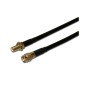 CAVO PROLUNGA PER ANTENNA WIRELESS MASCHIO/FEMMINA CONNETTORE RP-SMA MT. 2