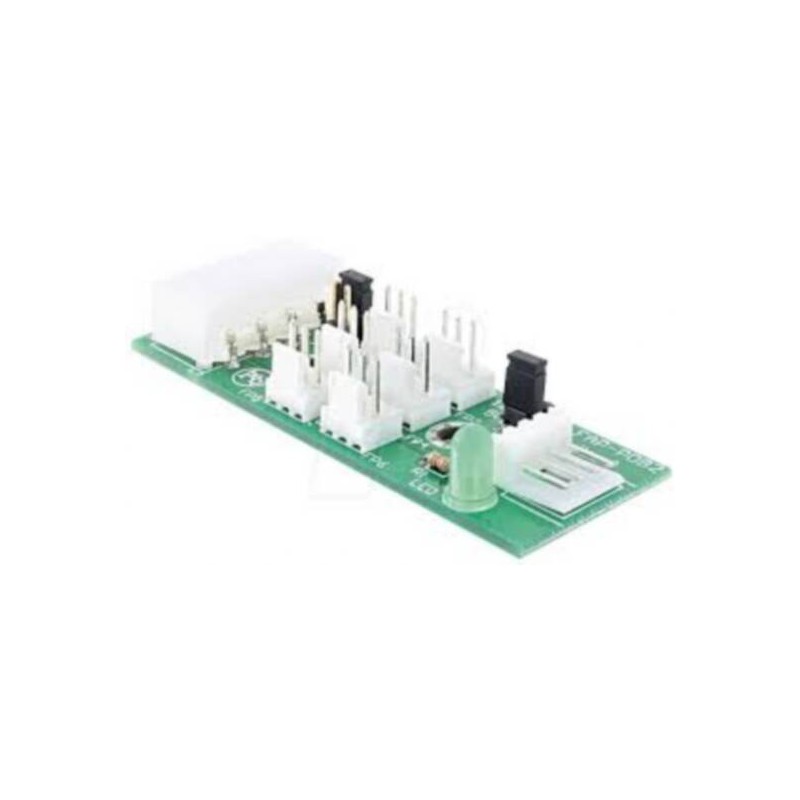 SCHEDA DI DISTRIBUZIONE PER 6 VENTOLE 5/12 VOLT DELOCK
