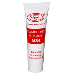 CONFEZIONE GRASSO SILICONICO TRASPARENTE TIPO FLUIDO 150 GR. PER TEMPERATURE ESTREME -50° + 200°