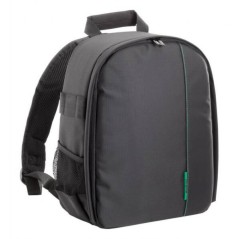 ZAINO IN POLIESTERE PER FOTOCAMERE REFLEX SLR NERO