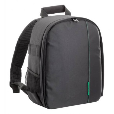 ZAINO IN POLIESTERE PER FOTOCAMERE REFLEX SLR NERO