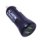CARICABATTERIA DA AUTO CON 2 PORTE USB MAX 3A ALANTIK
