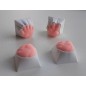 KIT 4 TASTI 3D KEYCAPS ROCK PAPER