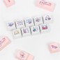 SET DI 129 TASTI KEYCAPS STEAM RABBIT PINK PBT XDA