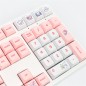 SET DI 129 TASTI KEYCAPS STEAM RABBIT PINK PBT XDA