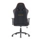POLTRONA CORTEK PHANTOM NERO/ARANCIONE