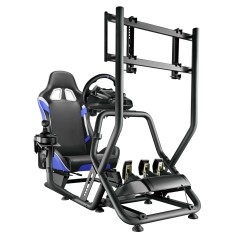 POLTRONA/SIMULATORE GUIDA CORTEK SERIE 6 BLU-NERO