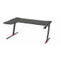 TAVOLO CORTEK GAMING L-SHAPE RGB 160CM BLACK/RED