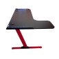 TAVOLO CORTEK GAMING L-SHAPE RGB 160CM BLACK/RED