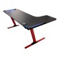 TAVOLO CORTEK GAMING L-SHAPE RGB 160CM BLACK/RED