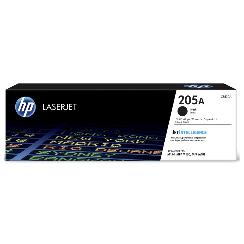 HP 205A ORIGINAL BLACK LASERJET TONER CARTRIDGE - CF530A