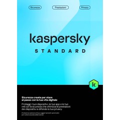 KASPERSKY STANDARD PER 1 DISPOSITIVO 1 ANNO CARD BS IT - MINIMO-50 - PEZZI -