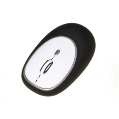 MOUSE GOMMATO WIRELESS COLORE NERO