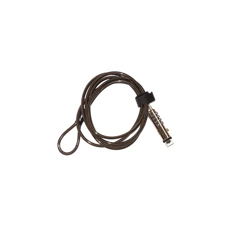 CAVO DI SICUREZZA PER NOTEBOOK CHIUSURA A COMBINAZIONE PER PORTE USB