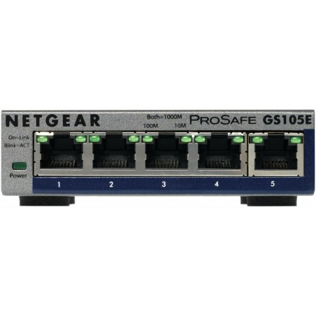 SWITCH 5P GIGABIT DESKTOP METAL CAS E