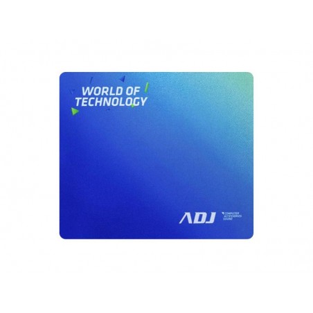 TAPPETINO MOUSE PAD IN GOMMA BLU/GR RIPIEGABILE 210*180MM ADJ