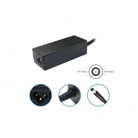 ALIMENTATORE NOTEBOOK 65W 19,5V/3,34A COM DELL TIP INT 5MM EXT 7,4 MM