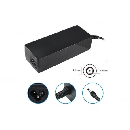 ALIMENTATORE NOTEBOOK 90W 19V/4,74A COMP SAMSUNG INT 3MM EXT 5,5MM