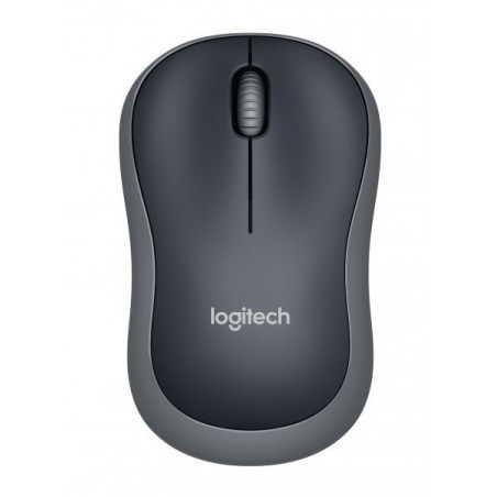 MOUSE M185 LOG CORDLESS GREY/NERO LOGITECH USB NANO RECEIVER