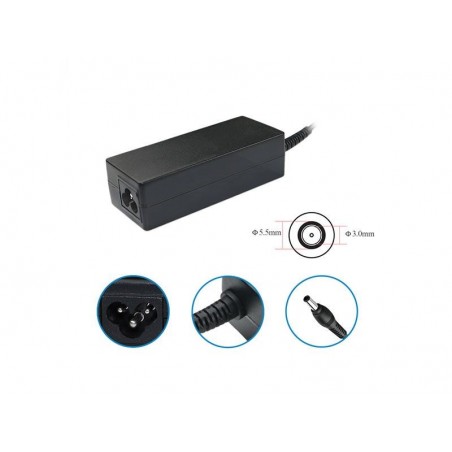ALIMENTATORE NOTEBOOK 60W 19V/3,16A COMP SAMSUNG INT 3MM EXT 5,5MM