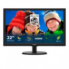 MONITOR 21,5W-LED VGA HDMI VESA PHILIPS 223V5LHSB 16:9 600:1 5MS