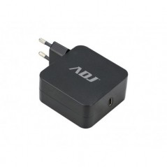 ALIMENTATORE NOTEBOOK 45W TYPE C CON CAVO INCLUSO BK ADJ