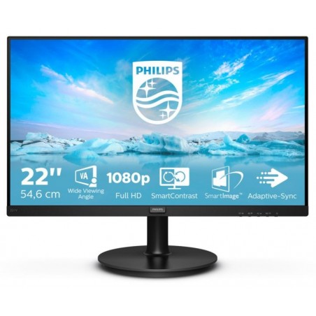 MONITOR 21,5VA VGA HDMI VESA PHILIPS 221V8/00 16:9 4000:1 4MS