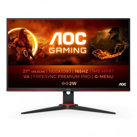 MONITOR 27IPS GAMING 1MS MM HDMI DP FHD 27G2SAE/BK