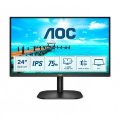 MONITOR 23,8IPS VGA HDMI DVI 4MS MM AOC 24B2XDA