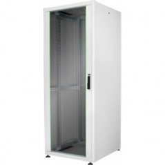 ARMADIO 42 UNITÀ 19" PER RETI E SERVER MISURE (A)2010 X (L)800 X (P)800 MM. COLORE GRIGIO CHIARO