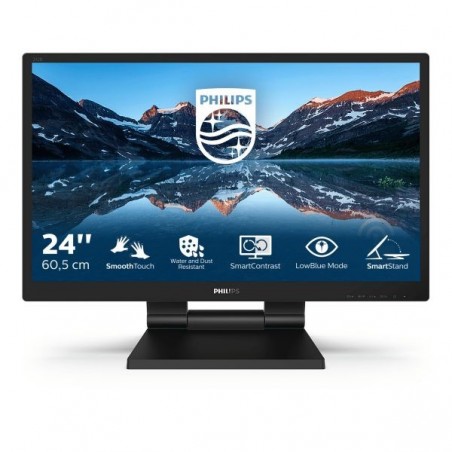 MONITOR TOUCH 23,8IPS VGA HDMI DP 10TO DVI IP54 USB3.1 SMOOTHTOUCH 16:9