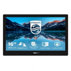 MONITOR TOUCH 15,6TN VGA HDMI DP 10TOC DVI IP65  SMOOTHTOUCH NO BASE