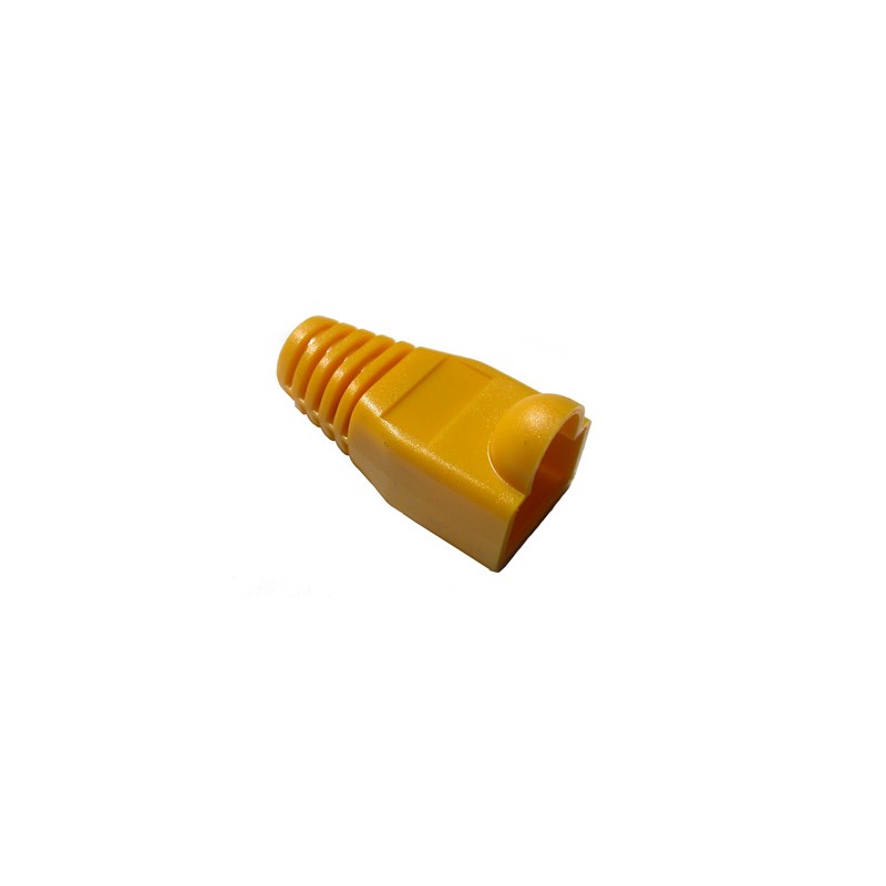 COPRICONNETTORE PER PLUG RJ45 GIALLO