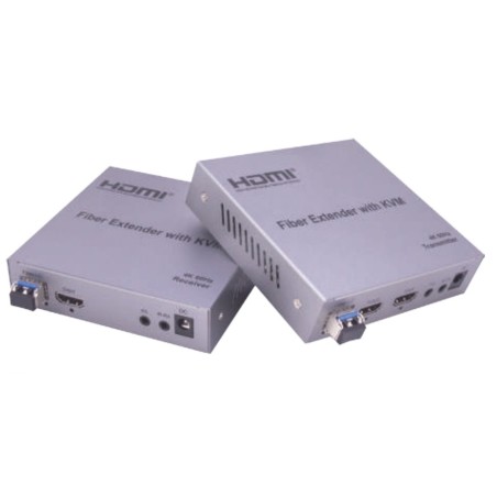 ESTENSORE KVM VIDEO HDMI® 4K 60HZ SU FIBRA OTTICA FINO A 20 KM