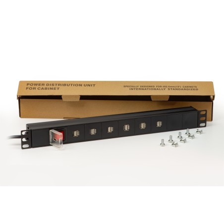 MULTIPRESA CON 12 PRESE USB 3,4A PER RICARICA DISPOSITIVI CON INTERRUTTORE