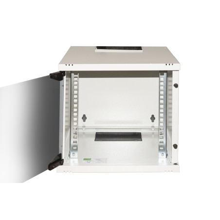 ARMADIO 6U 10" MM 300MX300 PORTA VETRO COLORE GRIGIO