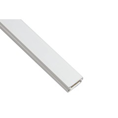 CANALINA PASSACAVI ADESIVA IN PVC MM 15X10 MT 2 CON COPERCHIO SCORREVOLE BIANCO