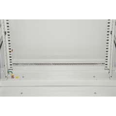 ARMADIO RACK 19" 42U (A)2055, (L)600, (P)600 COLORE GRIGIO PORTA TRAFORATA