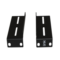 PANNELLO FIBRA OTTICA 19" CON 24 ADATTATORI LC DUPLEX OM3 PROFONDITA' 250 MM COLORE NERO