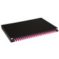 PANNELLO FIBRA OTTICA 19" CON 24 ADATTATORI LC DUPLEX OM4 PROFONDITA' 250 MM CON PIGTAIL INSTALLATI COLORE NERO