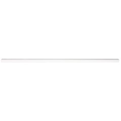 CONFEZIONE 12 CANALINE PASSACAVI ADESIVE IN PVC MT 1 MM 25X25 MT 1 CON COPERCHIO SCORREVOLE BIANCO (12 MT IN TOTALE)